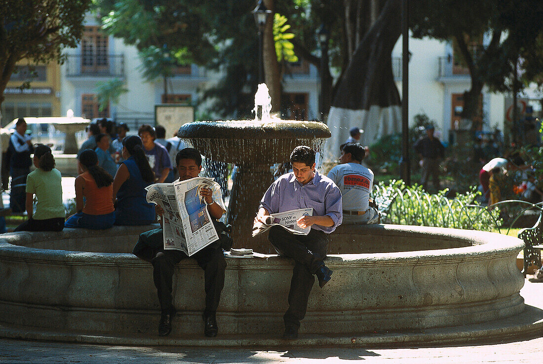 Alameda de Leon, Oaxaca-City Mexico