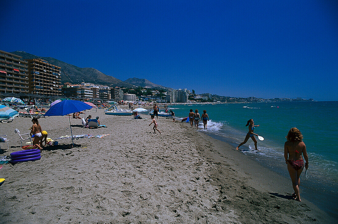 Beach of Fuengirola, Costa del Sol, Andalucia, Spain