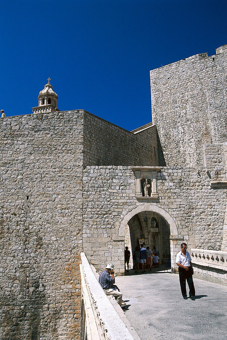 Wall of the Fort, Dubrovnik Croatia