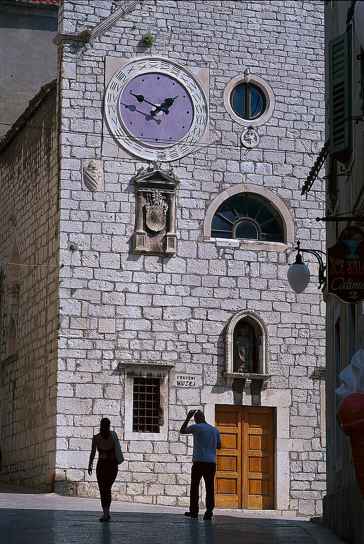 St. Barabara in Old Town, Sibenik Croatia