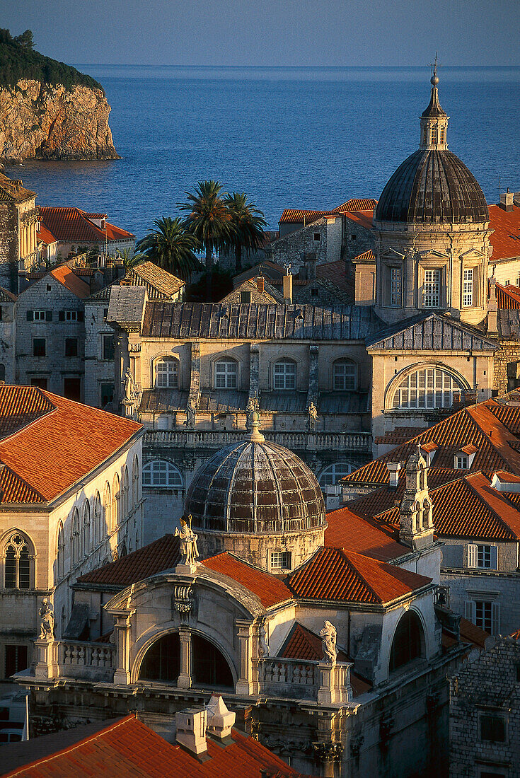 View of Old Town, Dubrovnik Croatia