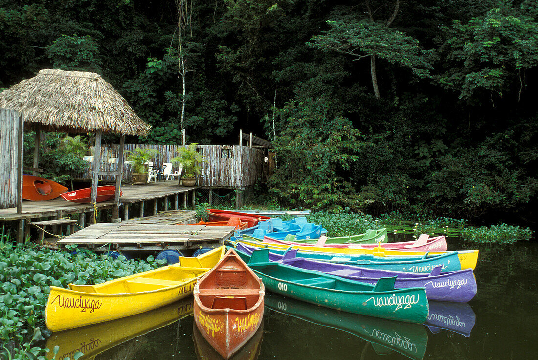 Boats, Laguna de Catemaco, Veracruz Mexico