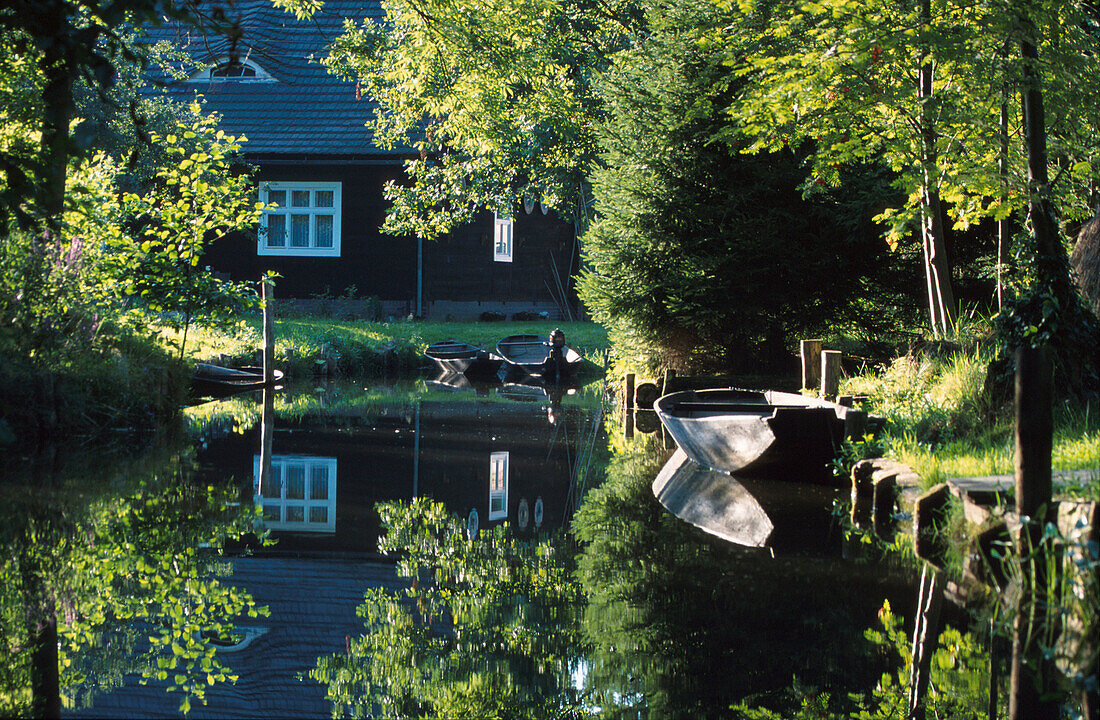 Farmhaouse in Lehde, Oberspreewald, Brandenburg, Germany