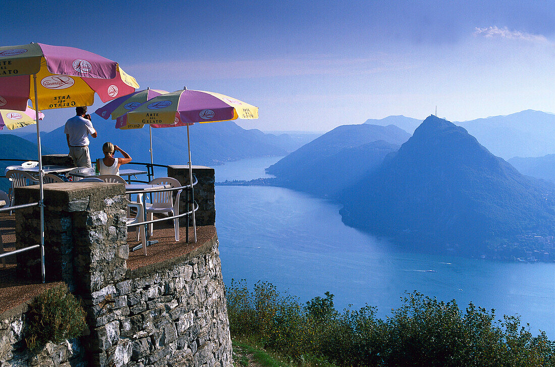 Ristorante Vetta, Monte Bré, Restaurant Vetta, Monte Bré, Lake of Lugano, Tessin, Switzerland