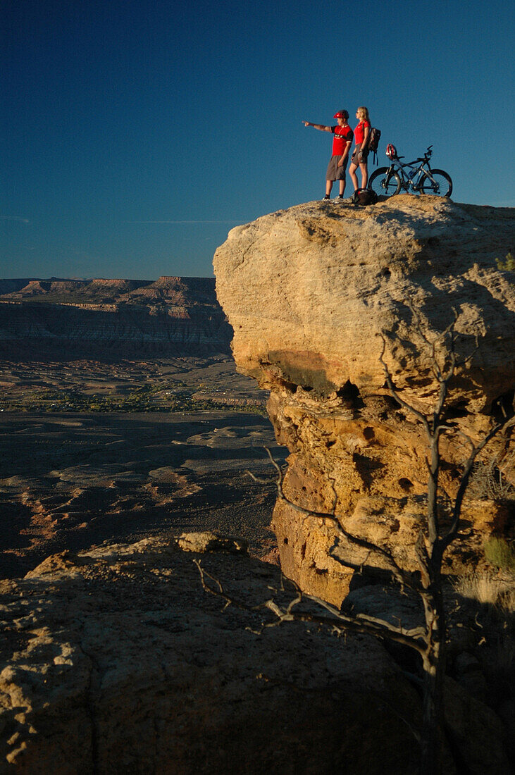 Mountainbike, Gooseberry Trail, Zion Nationalpark Springdale-Utah-USA