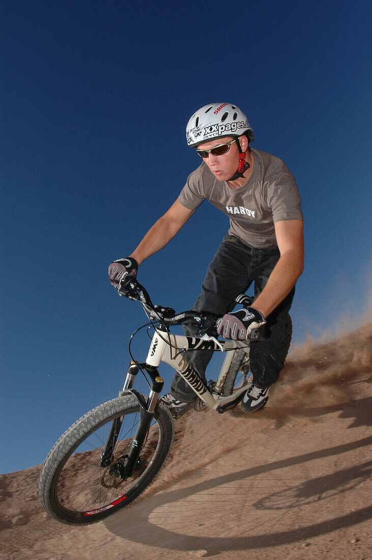 Mountainbike, Gooseberry Trail, Zion Nationalpark Springdale-Utah-USA