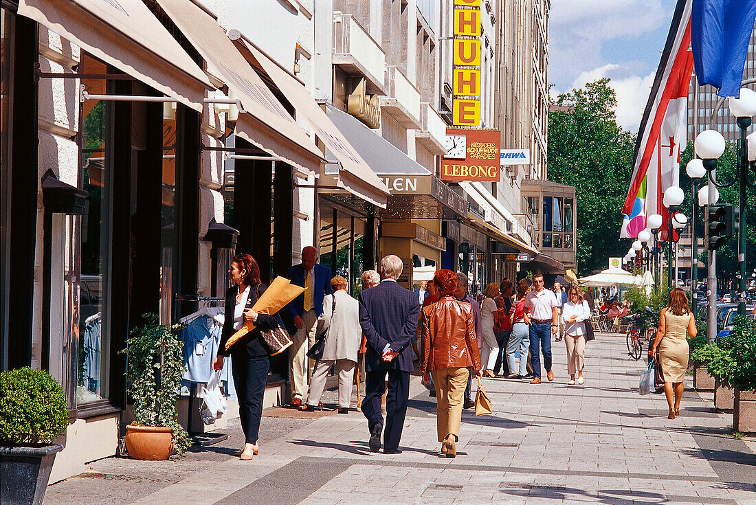 Boulevard Wilhelmstrasse, Wiesbaden, Hesse, Germany