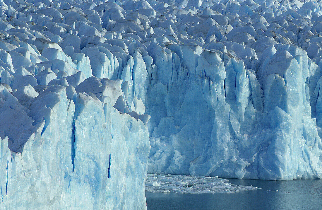 Blick auf Perito Moreno Gletscher, El Caltén, Patagonien, Argentinien, Südamerika, Amerika