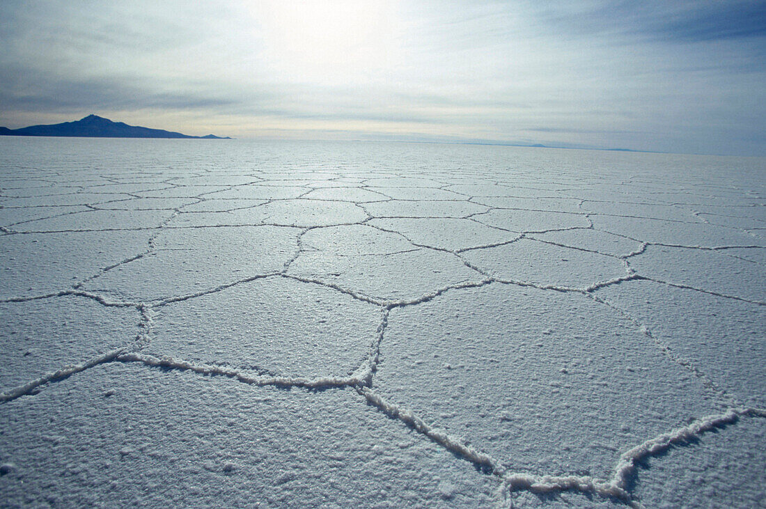 Salzsee, Salar de Uyuni, Bolivien