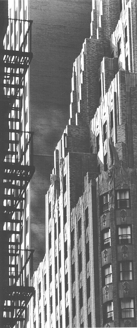 Brick architecture, Brick architecture, Midtown, Manhattan, New York, USA