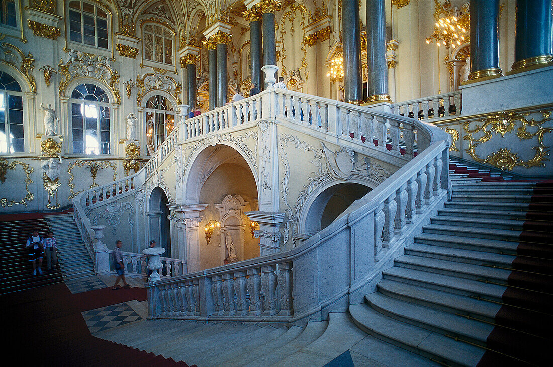 Stairs, Eremitage , St. Petersburg Russia