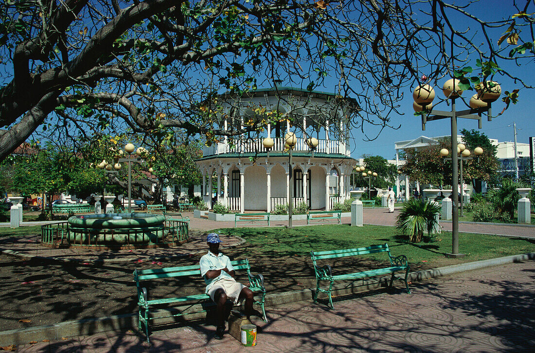 Puerto Plata, Parque Central, Dominikanische Republik Karibik