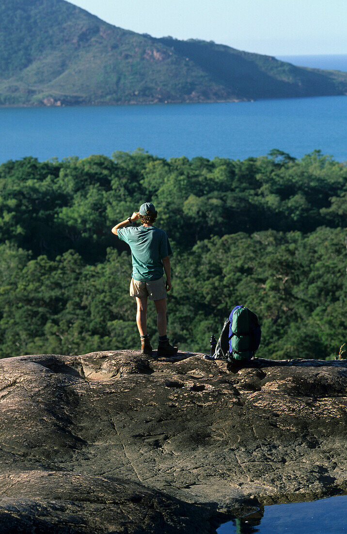 Hinchinbrook Island NP, walking trail, Australien, Queensland, Hinchinbrook tropical Island, Thorsborne bushwalking trail