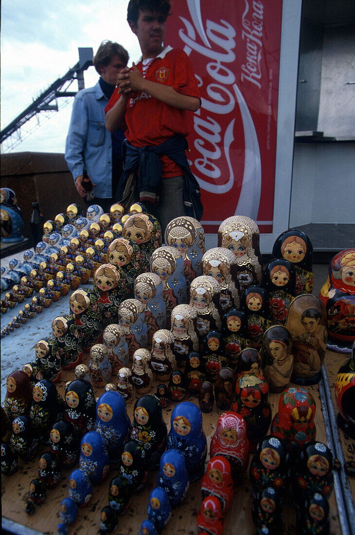 Souvenirstand, Moskau Russland