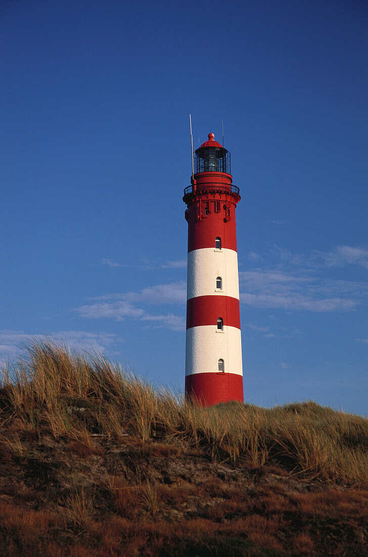 Lighthouse, Amrum, North Frisian Islands, Northern Frisia, Schleswig-Holstein, Germany
