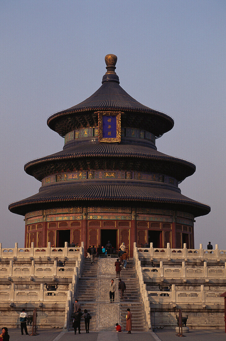 Himmelstempel, Halle der Ernteopfer, Peking, China, Asien