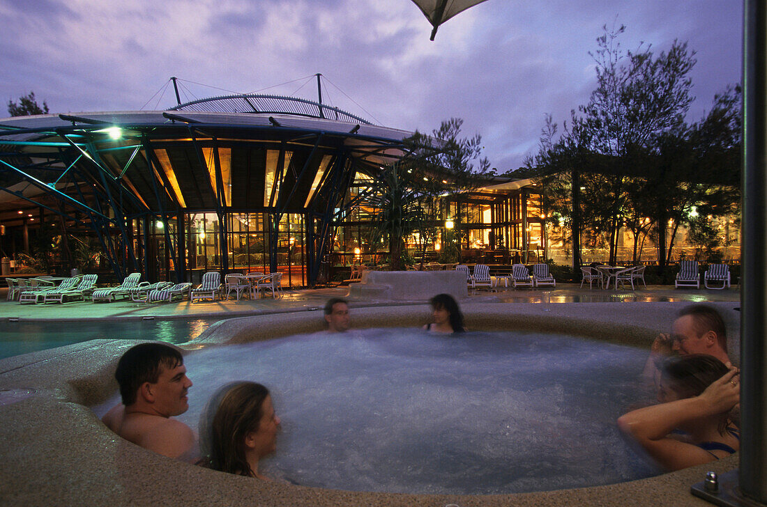 Spa in Kingfisher Bay Resort, Resort spa, Kingfisher Bay Resort, Fraser Sand Island, die größte Sandinsel, Queensland,  Australien