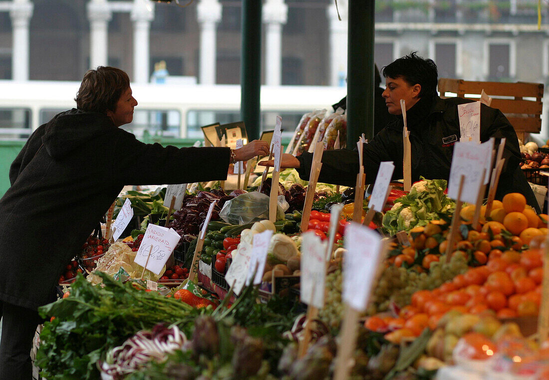 Rialto Vegetablemarket, San Polo Venice, Italy