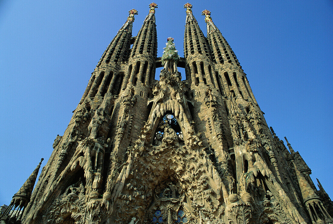 Cathedral Sagrada Familia, Barcelona, Catalonia, Spain