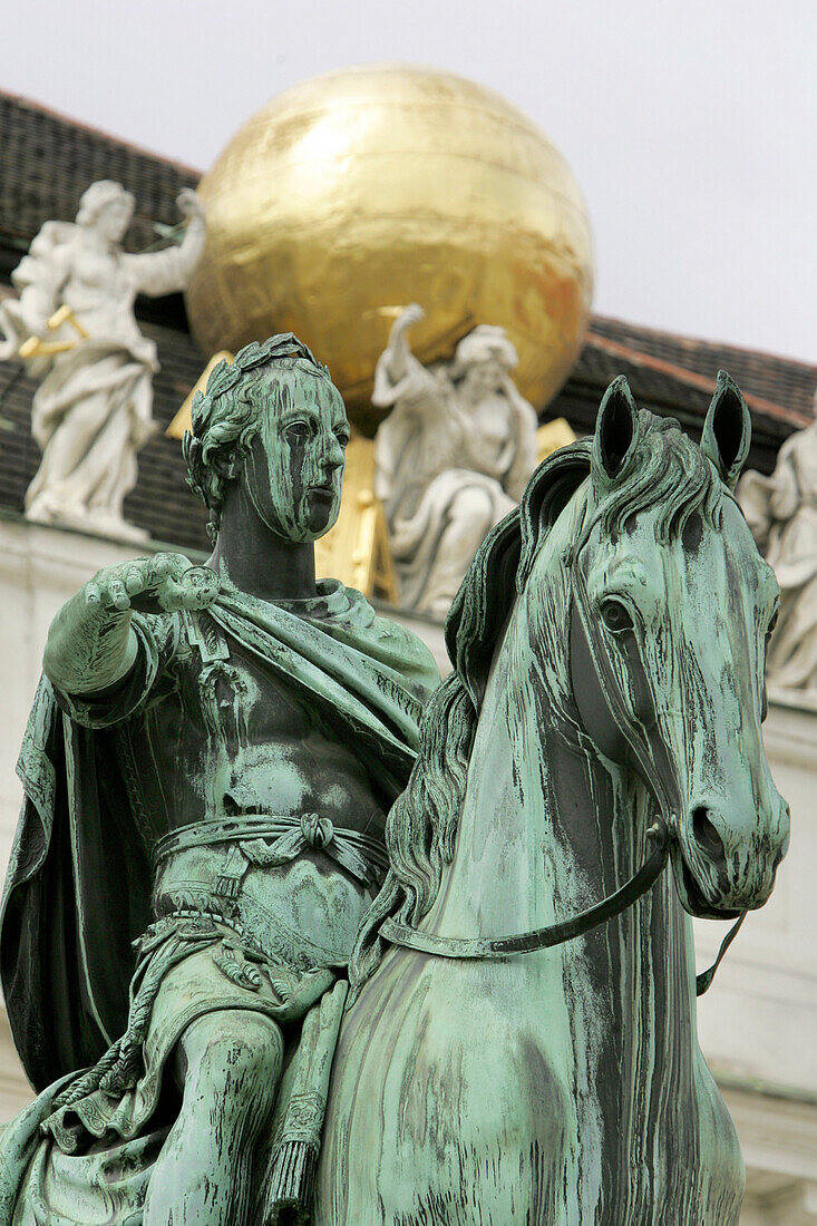 Monument at Josefsplatz, Vienna, Austria, Europe