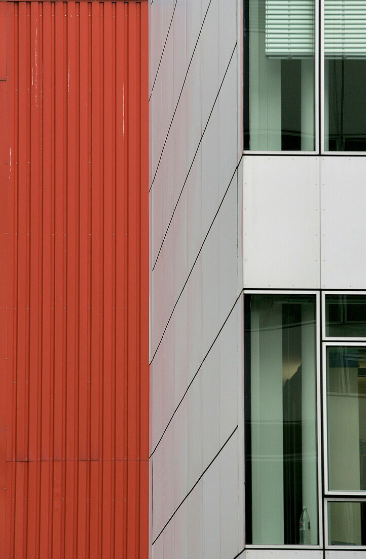 Fassade, Gasometer-Viertel, Wien, Österreich