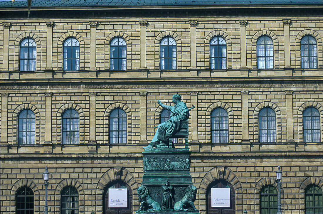 Denkmal, Koenig Maximilian I., Joseph 1799-1825, , Muenchen Bayern, Deutschland