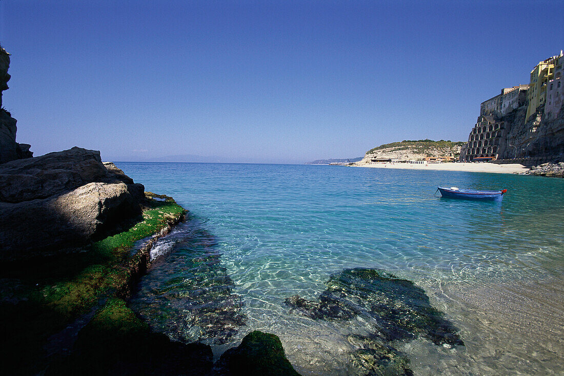 Beach near Tropea, Calabria, Italy