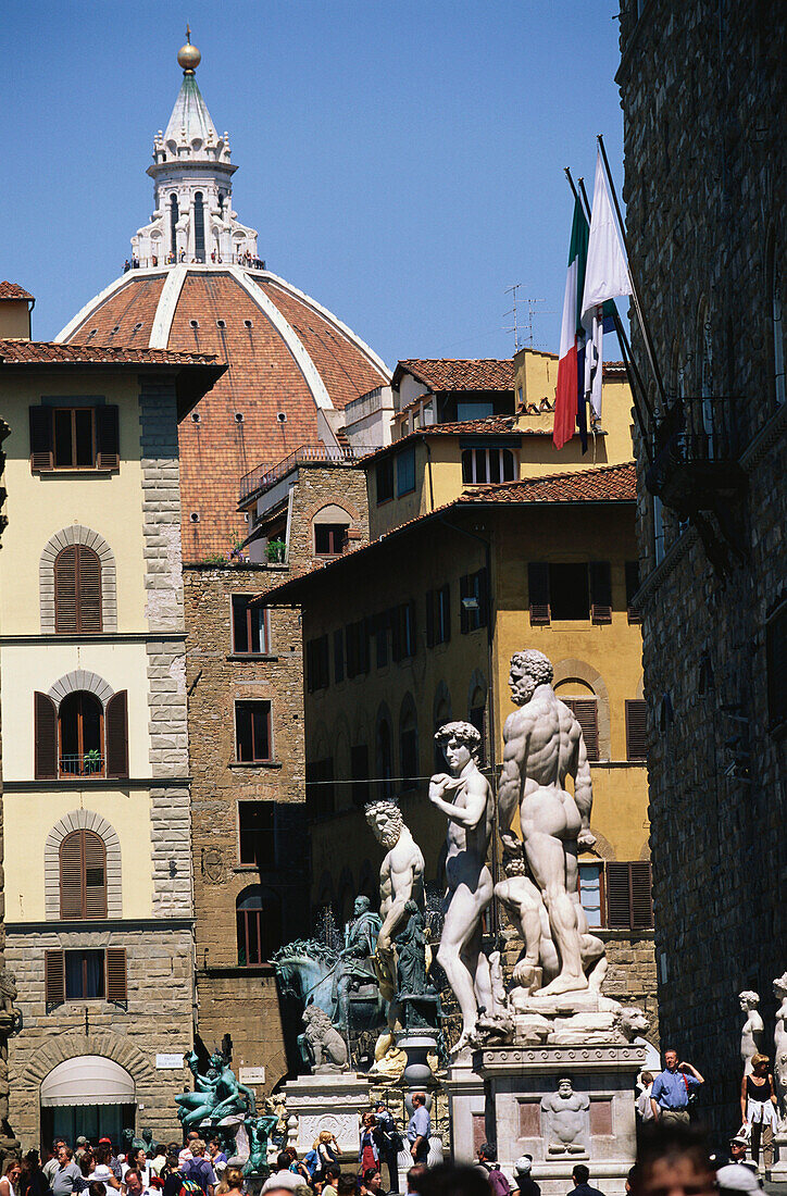 Piazza della Signorina, Florenz, Toskana, Italien
