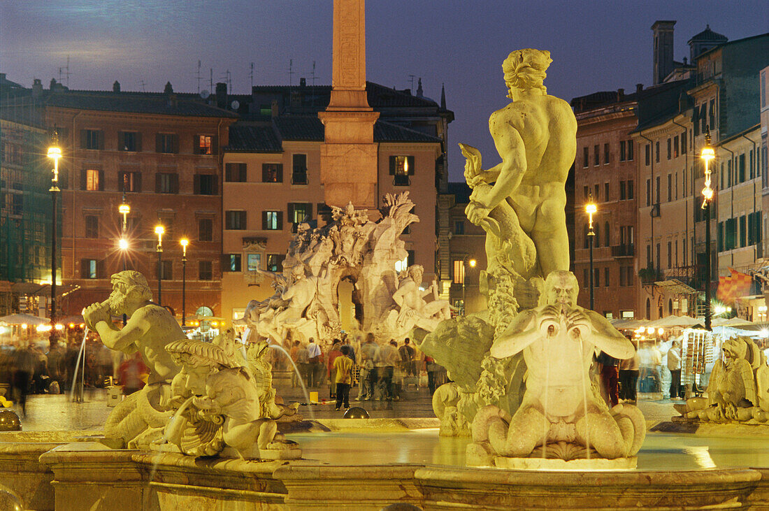 Piazza Navona, Rom, Italien