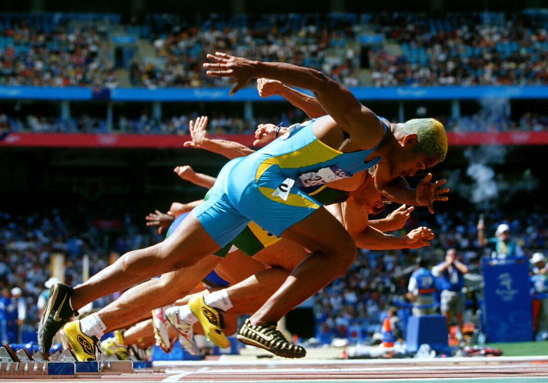 Runners starting, Olympic Games, Sydney, Australia
