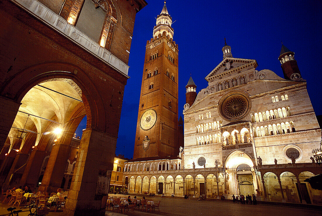 Cathedral Square, Cremona, Lombardy, Italy