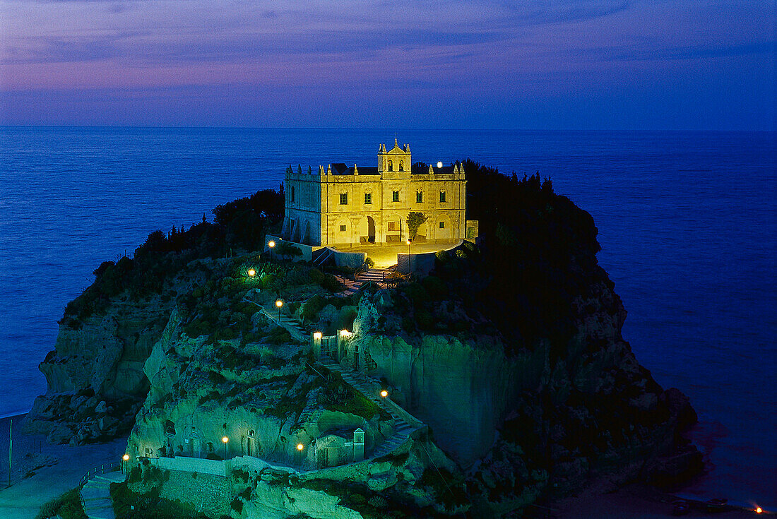 Santa Maria dell`Isola, Tropea, Calabria, Italy
