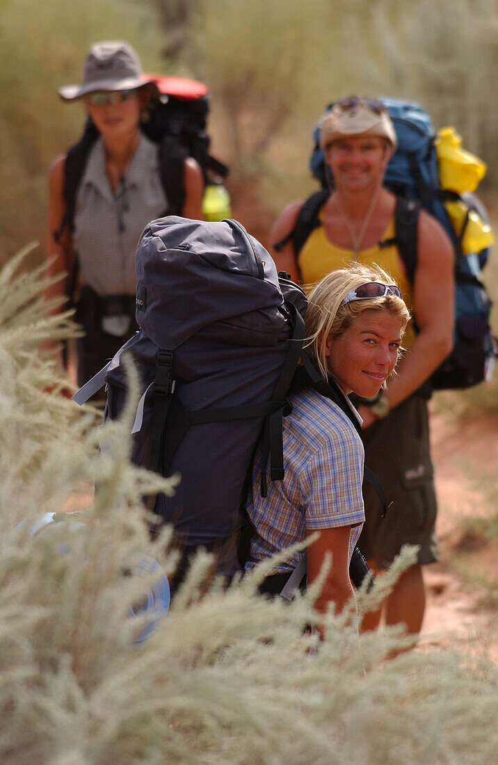 Hiking, Lake Powell, Arizona-Utah-USA