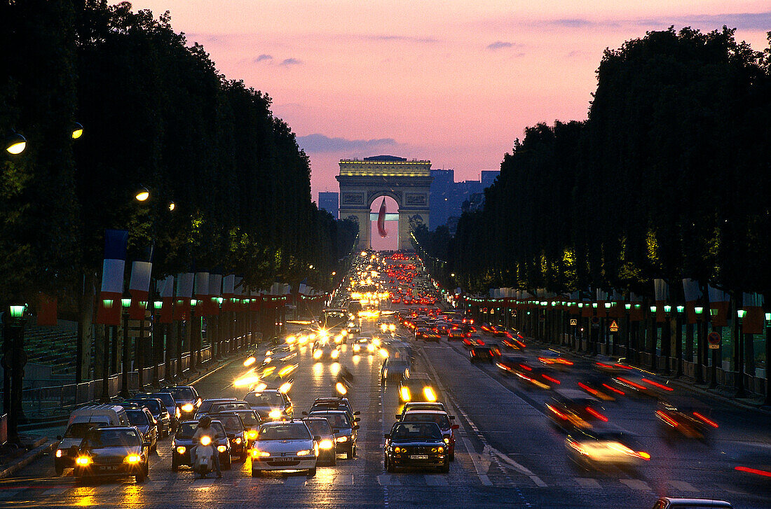 Champs Elysées, 8 Arr., Paris Frankreich