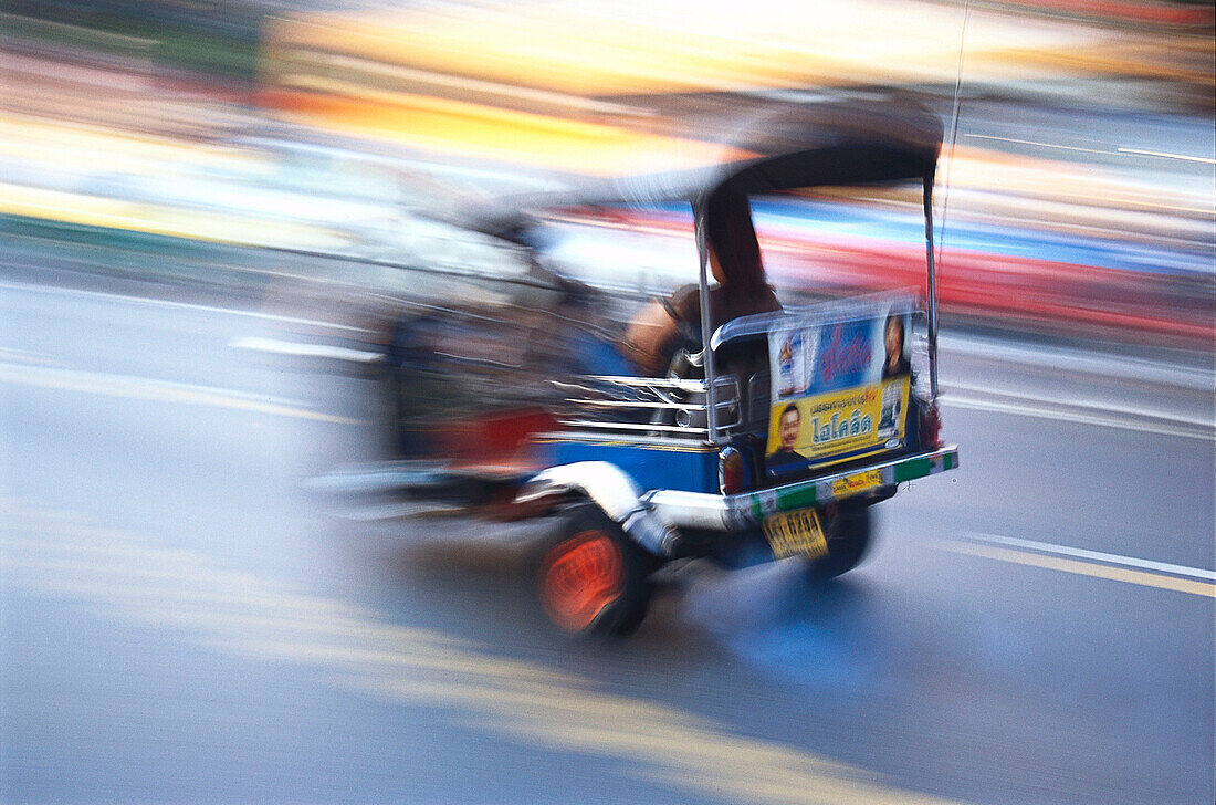 Tuk-Tuk cab, Bangkok, Thailand