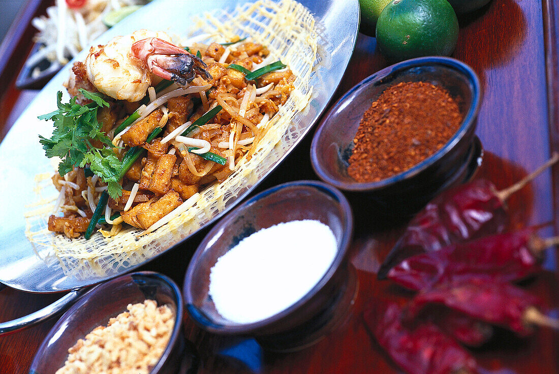 Thai Food, Hotel Peninsula Bangkok, Thailand