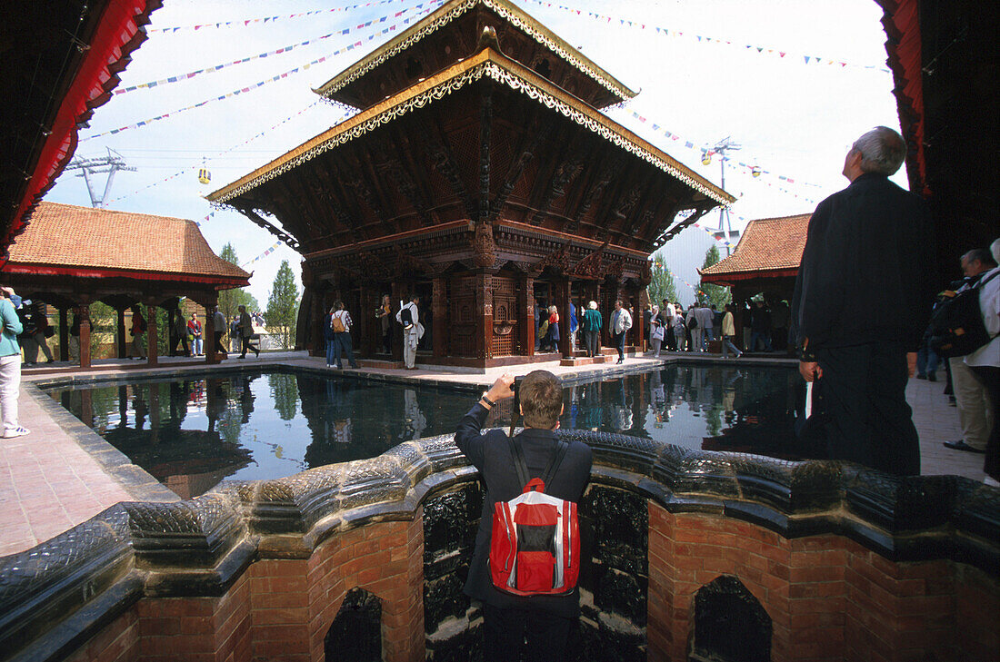 Nepalesischer Pavillon, Expo 2000, Hannover, Deutschland