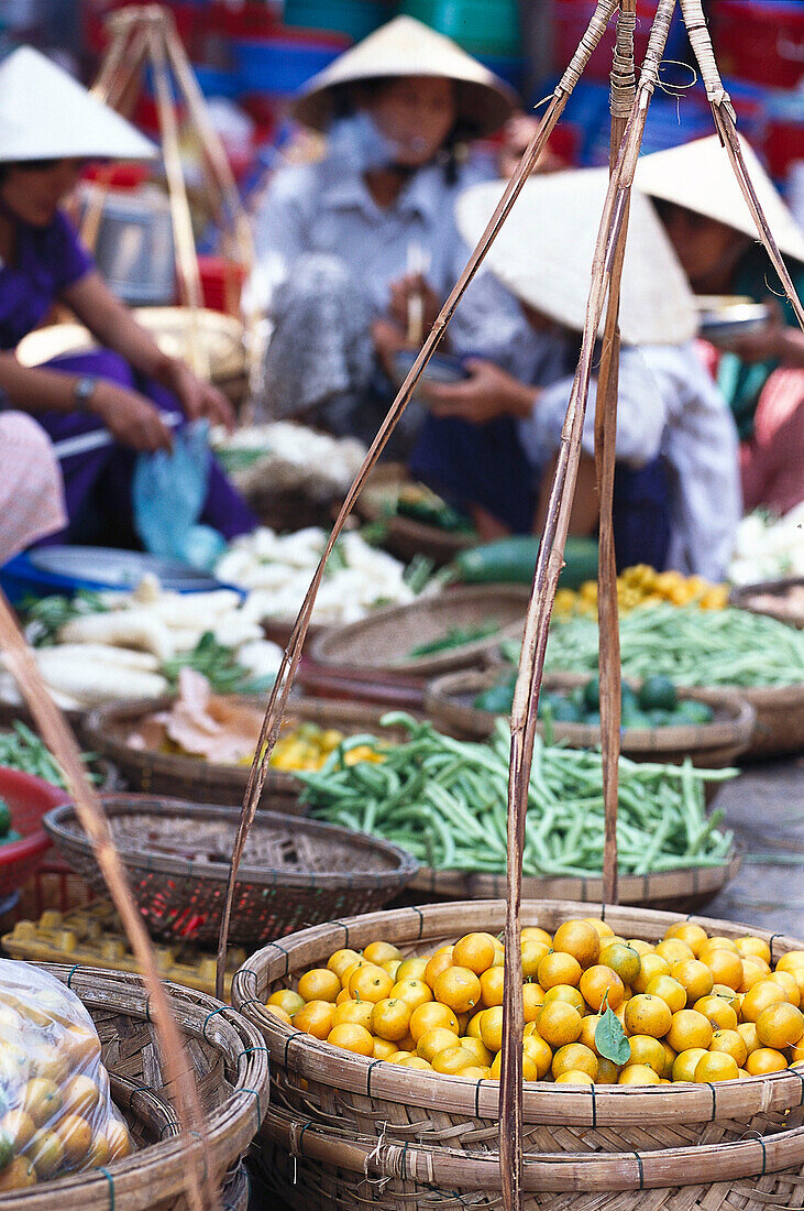 Marktszene, Hoi An, Vietnam