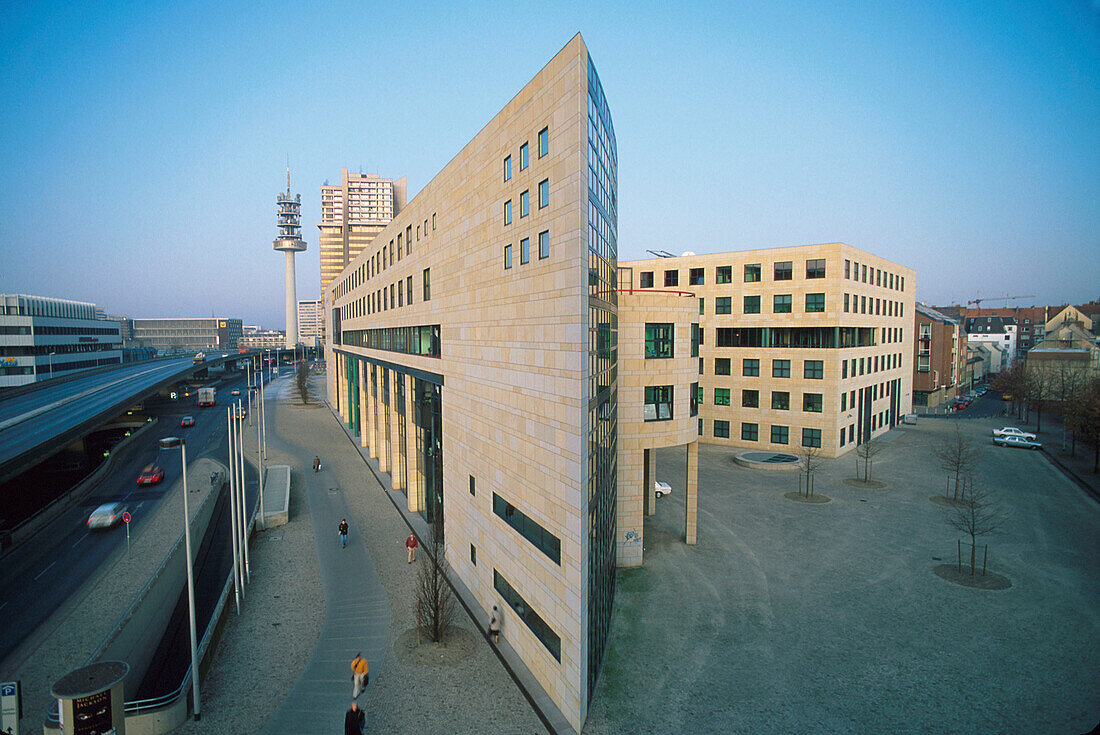 DG Bank, new building at Raschplatz, Hanover, Lower Saxony, Germany