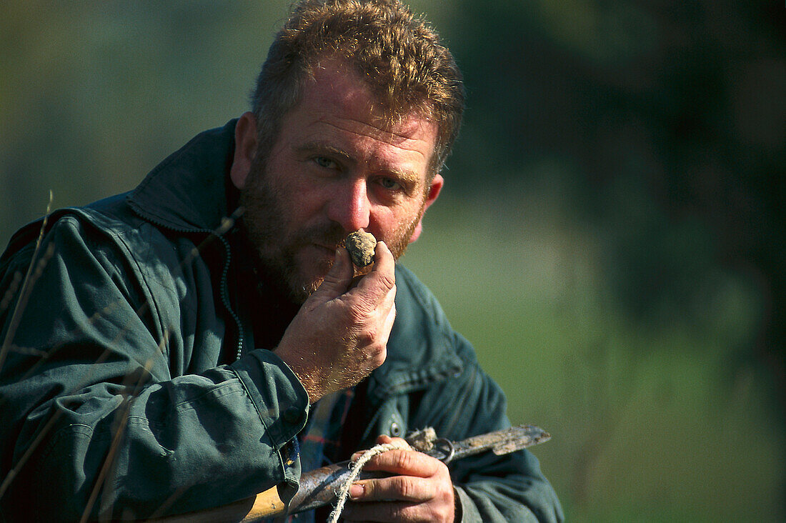 Truffle seeker, Aqualagna, Marche, Italy