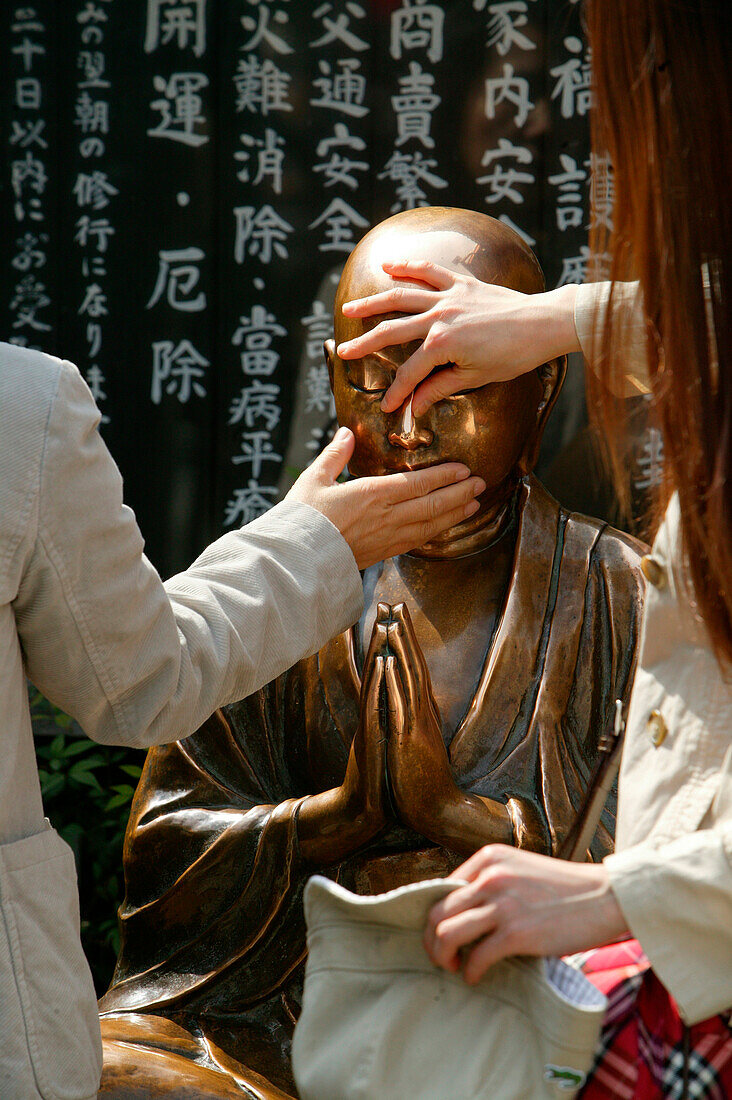 Bronze Buddha, Asakusa-Shrine, Asakusa Tokyo, Japan
