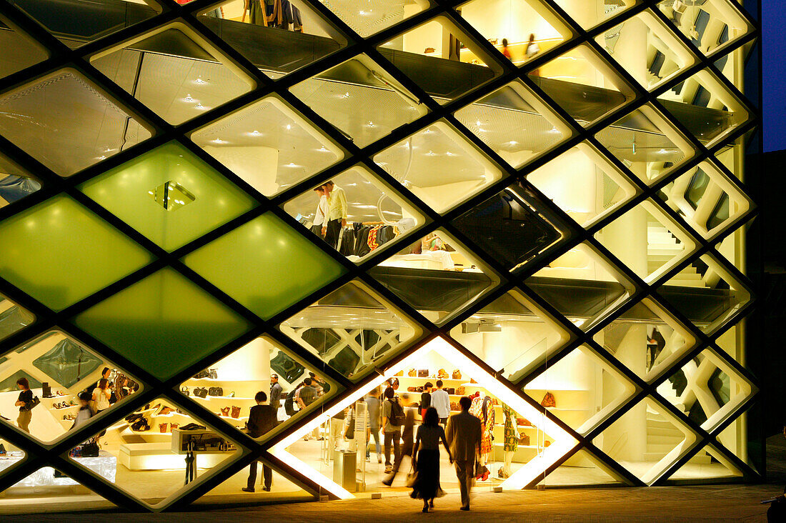 Prada Aoyama Epicenter by Herzog & de Meuron, Tokyo, Japan