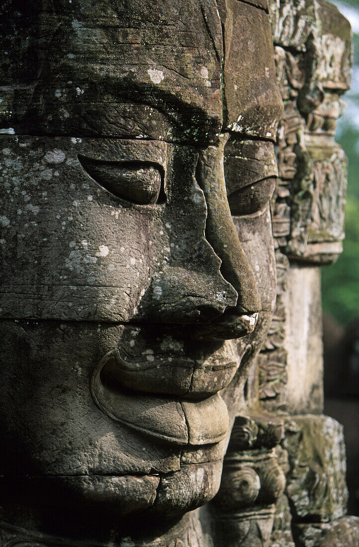 Bodhisattva-Face, Bayon, Angkor Thom Cambodia