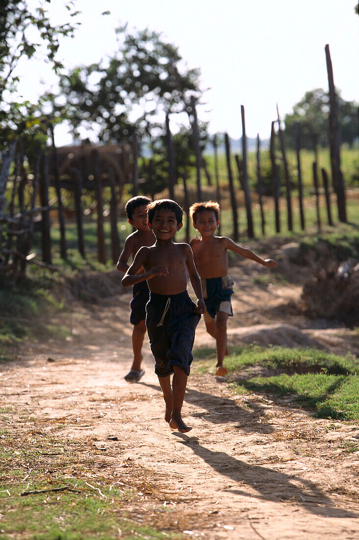 Schoolkids, Cambodia Asia