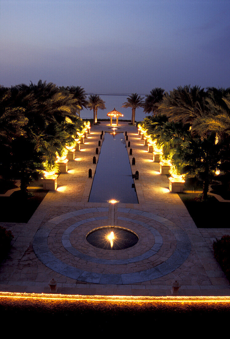 The Palace, Royal Mirage Hotel, Arabischer Hof, Dubai, Vereinigte Arabische Emirate