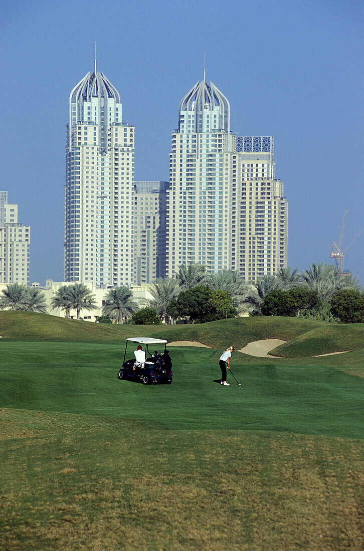 The Montgomerie Golf Course, Golf Course Dubai, United Arabic Emirates