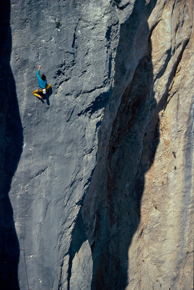 Free Climbing, Provence, Frankreich