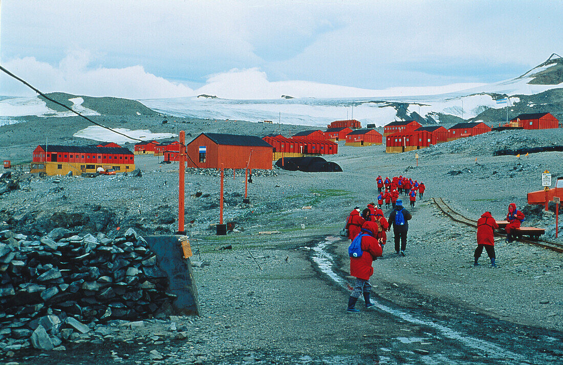 Argentinische Station, Esperanza, Hope Bay, Antarktische Halbinsel Antarktis