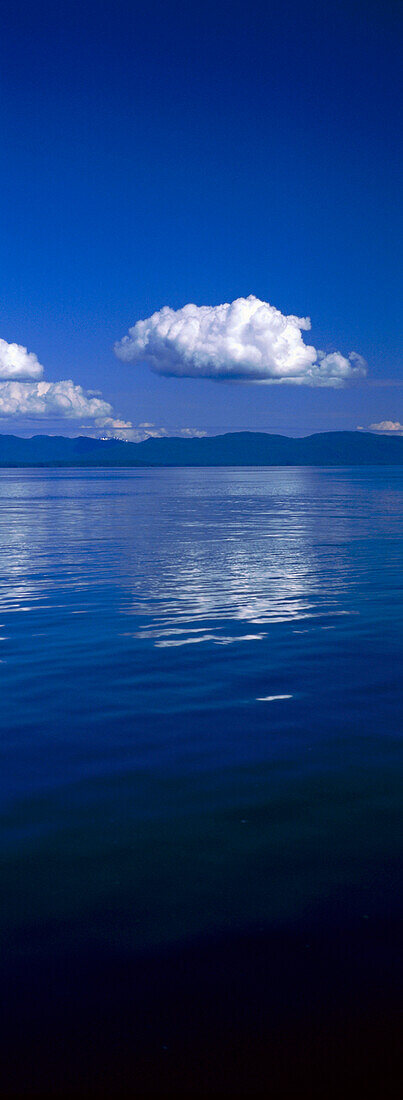 Kumulus Wolke über Kenai Fjords Nationalpark, Alaska, USA, Amerika