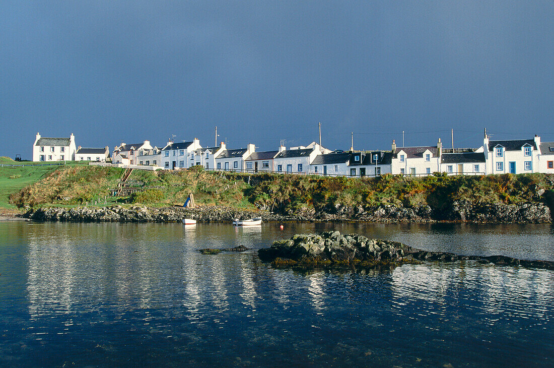 Dorf Portnahaven, Isle of Islay Schottland, Großbritannien
